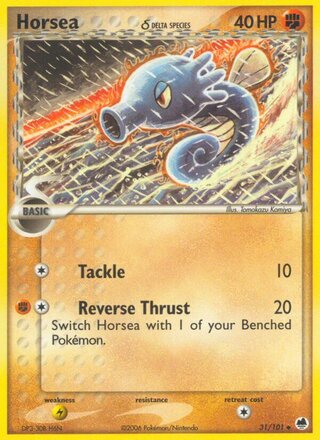Horsea 31/101 - Dragon Frontiers