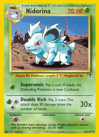 Nidorina 55/110 - Legendary Collection