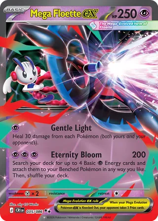 Mega Floette ex 035/086 - Chaos Rising