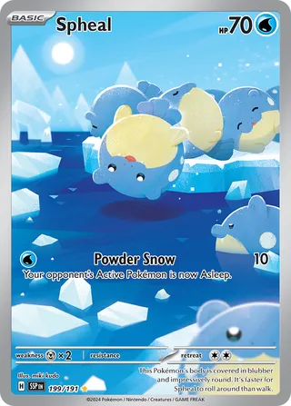 Spheal 199/191 - Surging Sparks