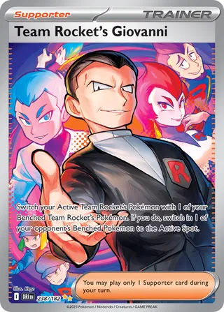 Team Rocket's Giovanni 238/182 - Destined Rivals