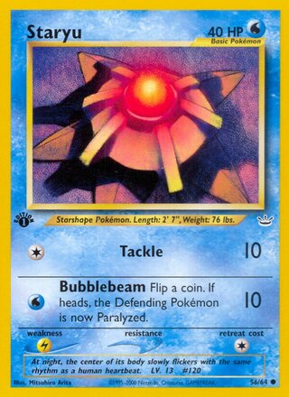 Staryu 56/64 - Neo Revelation