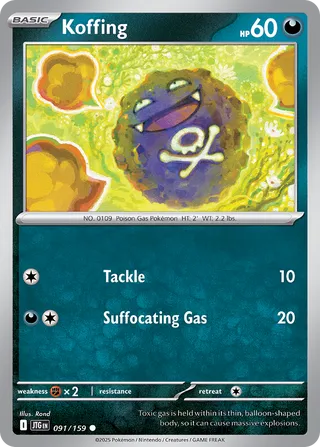 Koffing 091/159 - Journey Together