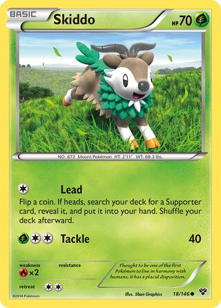 Skiddo 18/146 - XY Base