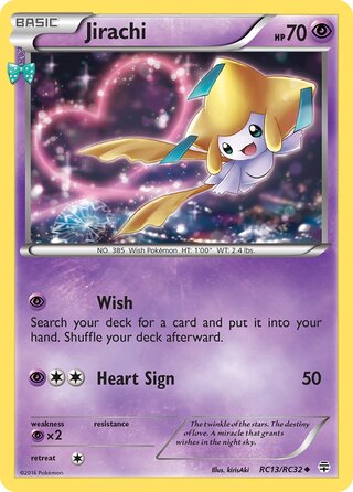 Jirachi RC13/RC32 - Generations