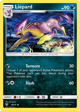 Liepard 49/73 - Shining Legends