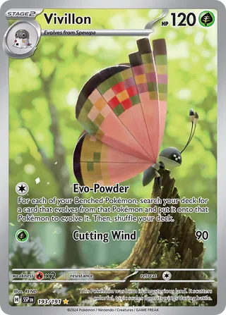 Vivillon 193/191 - Surging Sparks