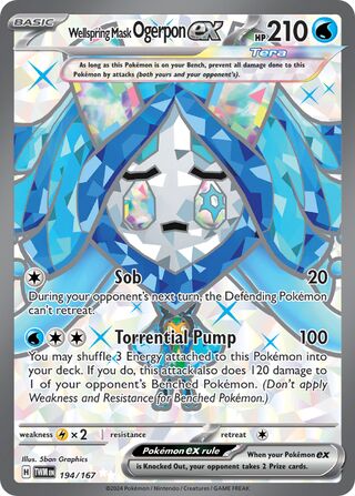 Wellspring Mask Ogerpon ex 194/167 - Twilight Masquerade