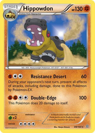 Hippowdon 88/160 - Primal Clash