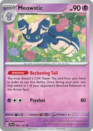 Meowstic 085/191 - Surging Sparks