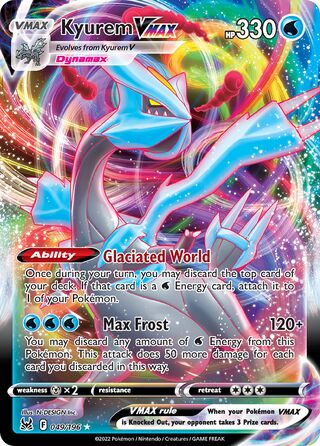 Kyurem VMAX 049/196 - Lost Origin
