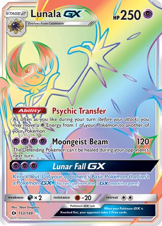 Lunala-GX 153/149 - Sun & Moon Base