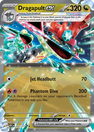 Dragapult ex 160/217 - Ascended Heroes