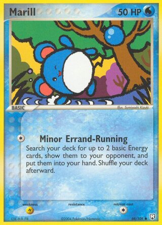 Marill 68/109 - Team Rocket Returns