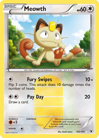 Meowth 102/101 - Noble Victories