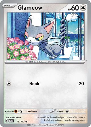 Glameow 116/142 - Stellar Crown