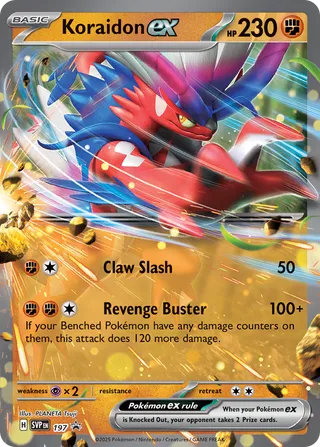 Koraidon ex 197 - Scarlet & Violet Promos