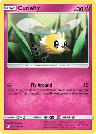 Cutiefly 92/149 - Sun & Moon Base