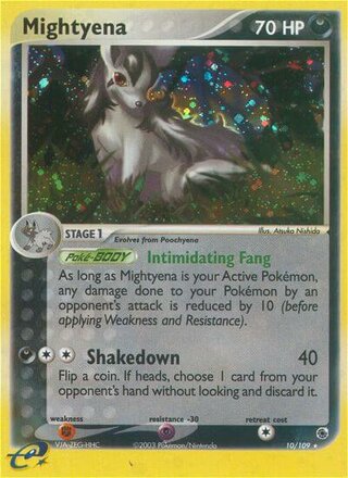 Mightyena 10/109 - Ruby & Sapphire