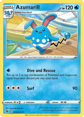 Azumarill 059/264 - Fusion Strike