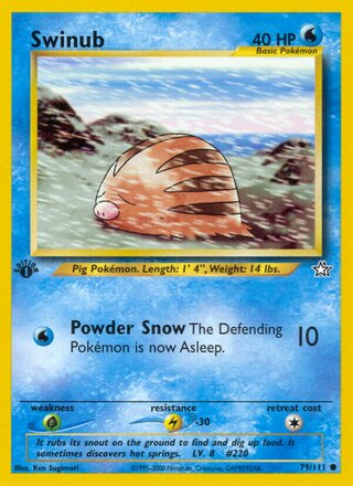 Swinub 79/111 - Neo Genesis