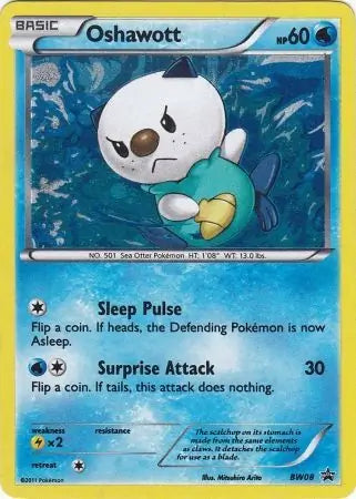 Oshawott BW08 - Black and White Promos