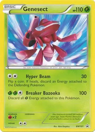 Genesect BW101 - Black and White Promos