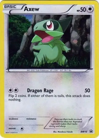 Axew BW10 - Black and White Promos