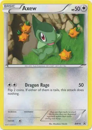 Axew BW16 - Black and White Promos