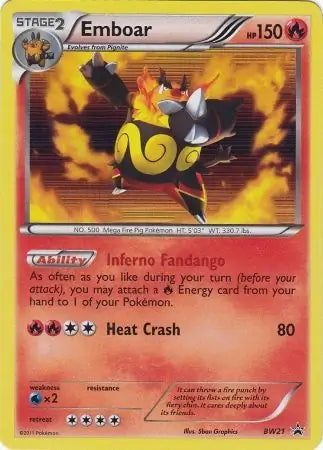 Emboar BW21 - Black and White Promos
