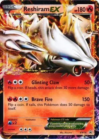 Reshiram EX BW36 - Black and White Promos