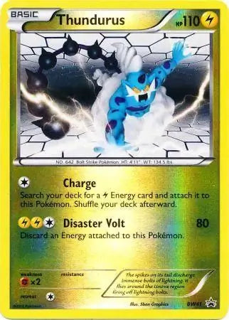 Thundurus BW41 - Black and White Promos