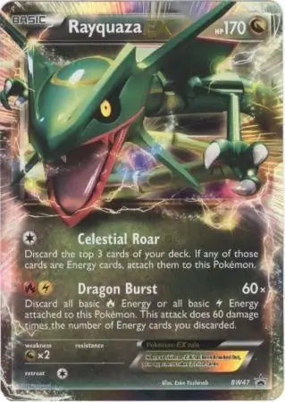 Rayquaza EX BW47 - Black and White Promos