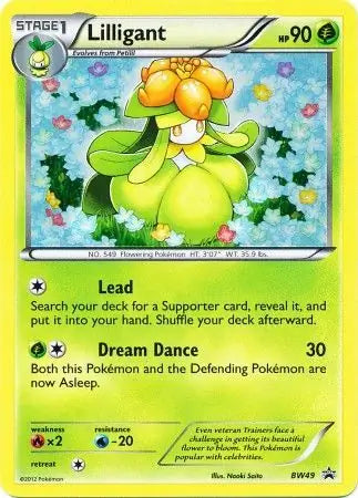 Lilligant BW49 - Black and White Promos