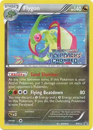 Flygon Staff Prerelease BW53 - Black and White Promos