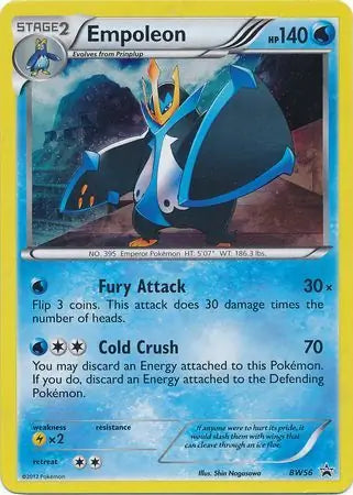 Empoleon BW56 - Black and White Promos