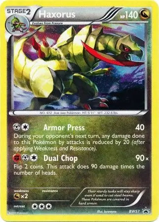 Haxorus BW57 - Black and White Promos