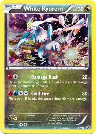 White Kyurem BW59 - Black and White Promos