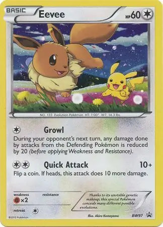 Eevee BW97 - Black and White Promos