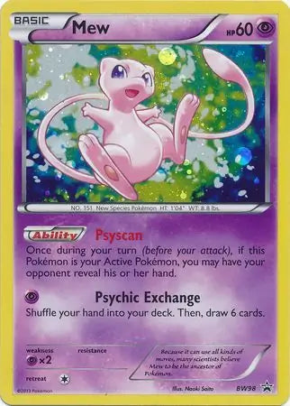 Mew BW98 - Black and White Promos