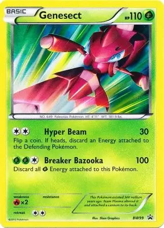 Genesect BW99 - Black and White Promos