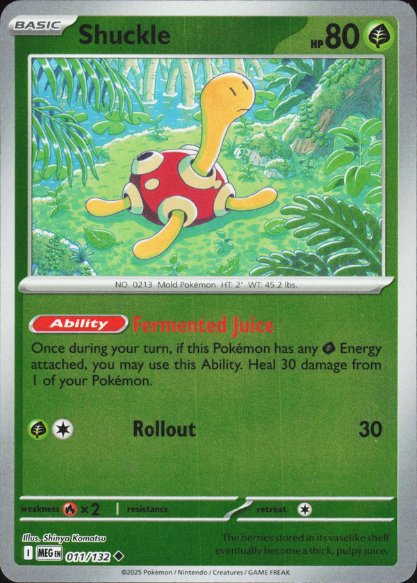Shuckle 011/132 - Mega Evolution Base