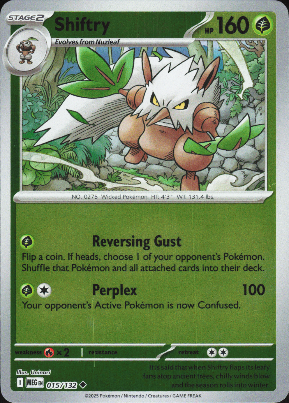 Shiftry 015/132 - Mega Evolution Base