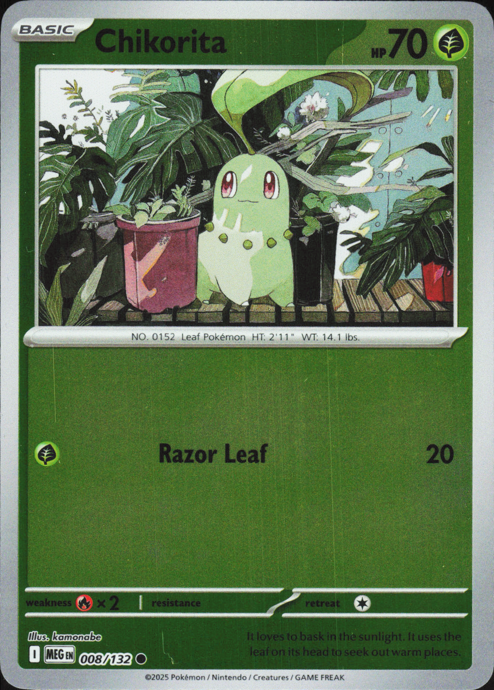 Chikorita 008/132 - Mega Evolution Base