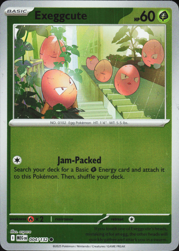 Exeggcute 004/132 - Mega Evolution Base