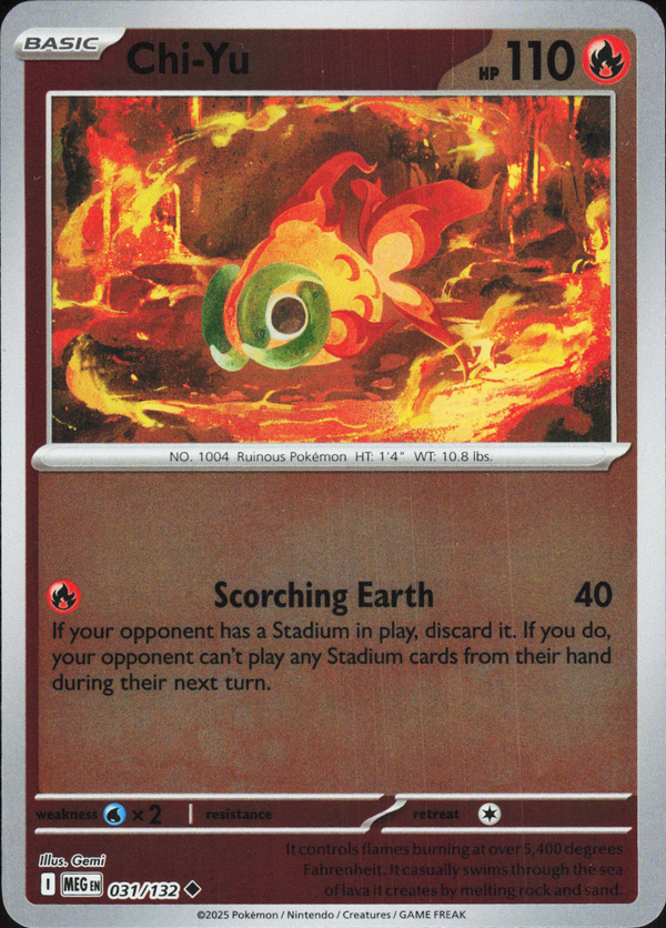 Chi-Yu 031/132 - Mega Evolution Base