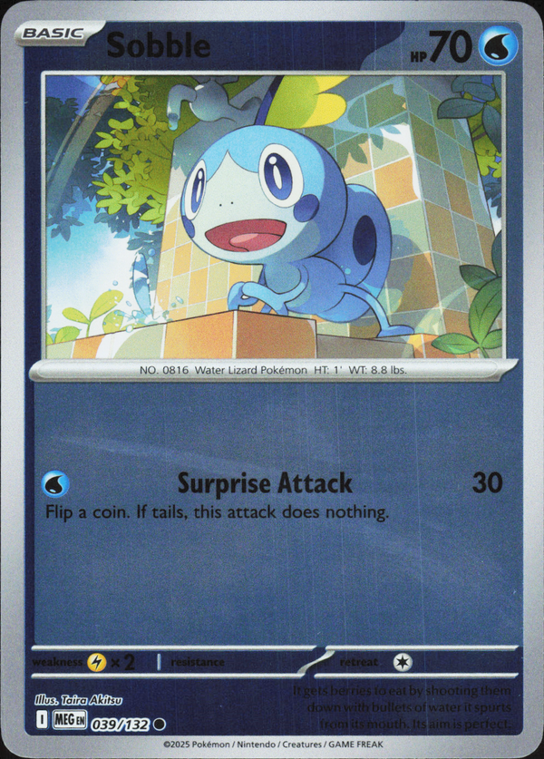 Sobble 039/132 - Mega Evolution Base