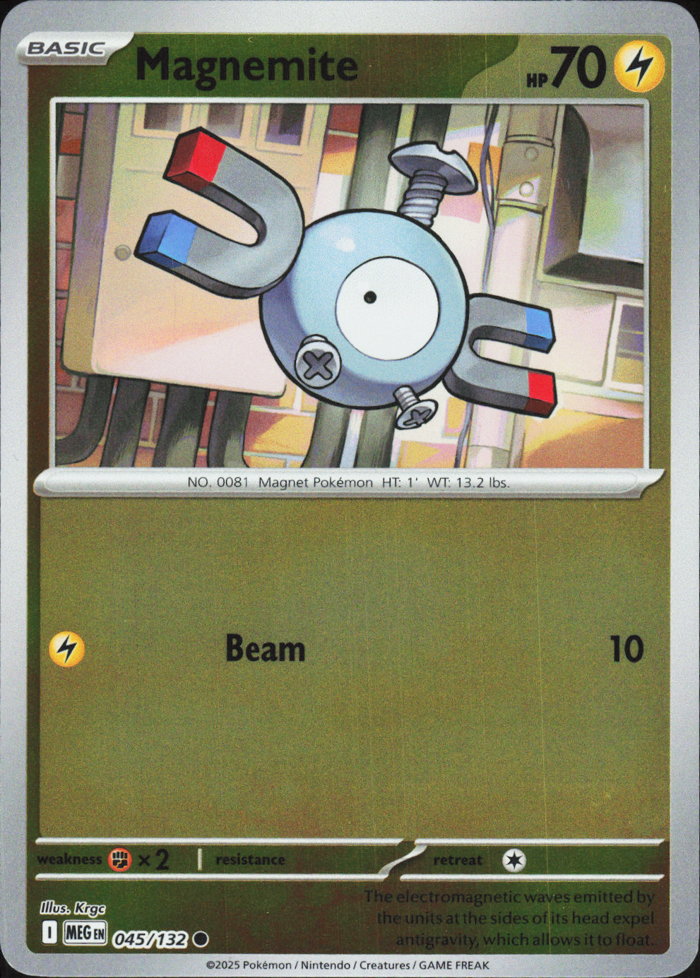 Magnemite 045/132 - Mega Evolution Base