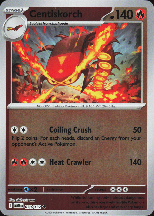 Centiskorch 030/132 - Mega Evolution Base