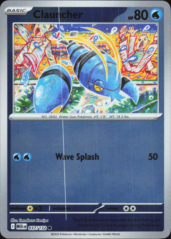 Clauncher 037/132 - Mega Evolution Base